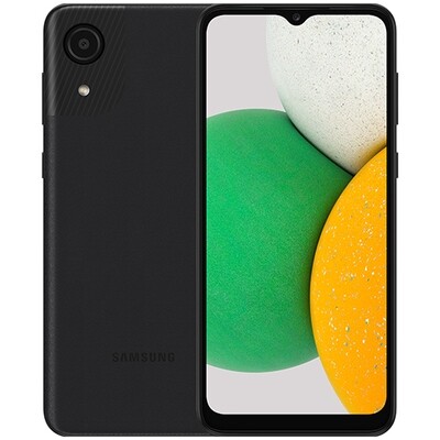Смартфон Samsung Galaxy A03 Core 2/32GB RUS (черный)
