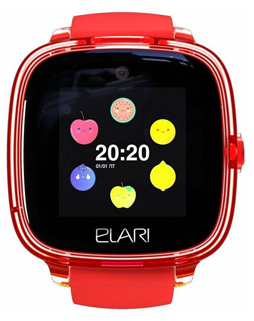 Детские умные часы ELARI KidPhone Fresh (красный)