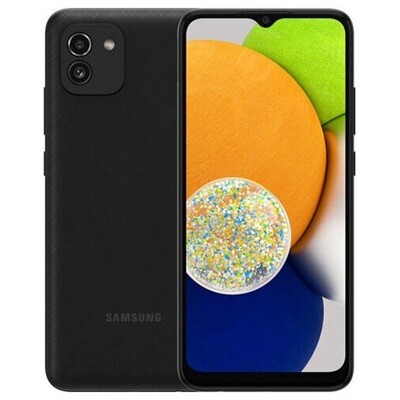 Смартфон Samsung Galaxy A03 3/32GB RUS (черный)