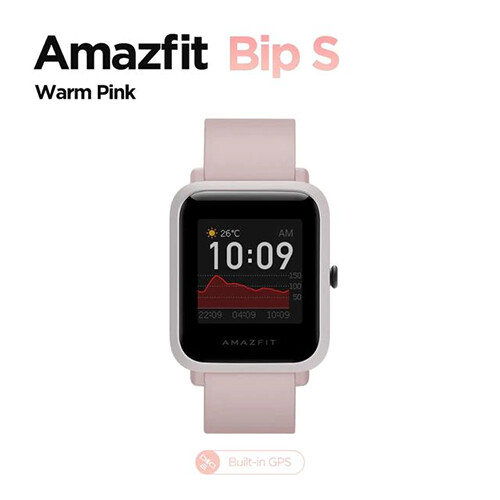 Умные часы Xiaomi Amazfit Bip S (розовый)
