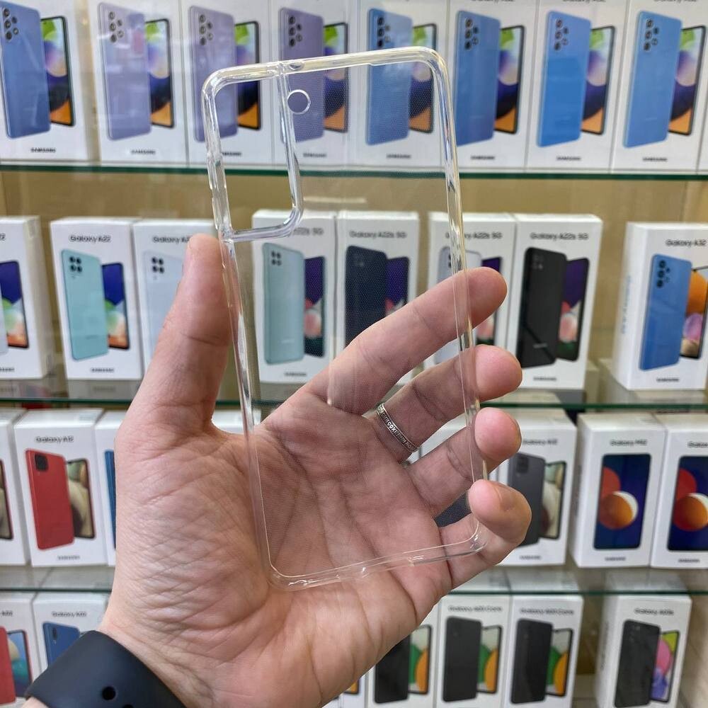 Чехол-накладка Ultra Slim для Samsung Galaxy S21 (прозрачный)