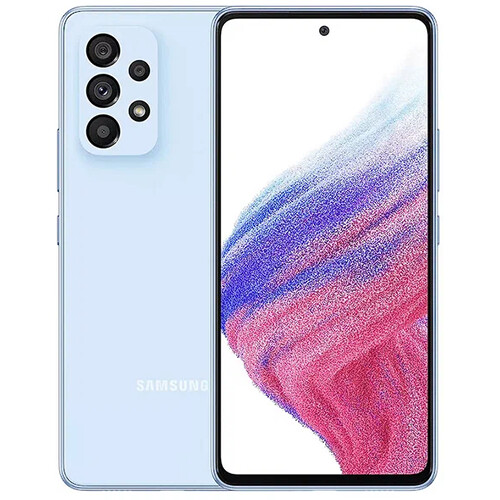Смартфон Samsung Galaxy A53 6/128GB RUS (голубой)