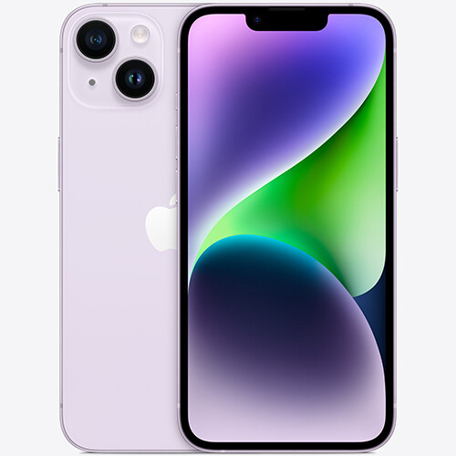 Смартфон Apple iPhone 14 128GB 2 nano SIM (фиолетовый)