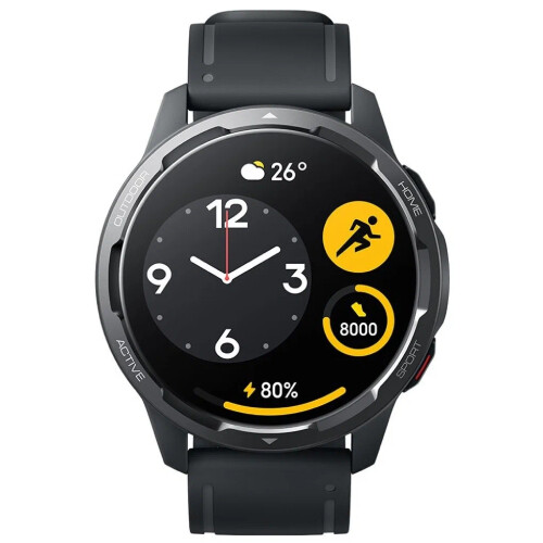 Умные часы Xiaomi Watch S1 Active Global Wi-Fi NFC RUS (черный)