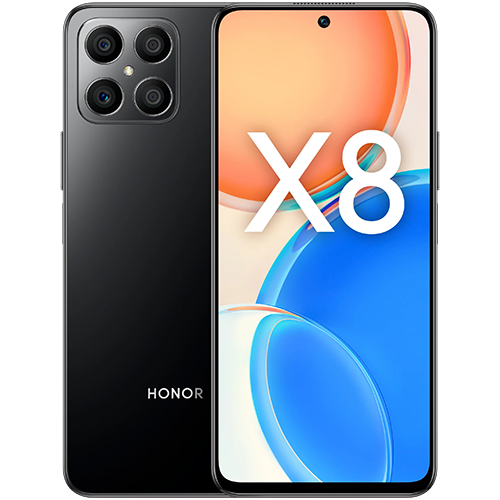 Смартфон Honor X8 6/128GB EU (черный)