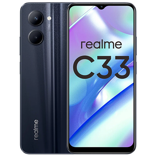 Смартфон realme C33 4/64GB RUS (черный)
