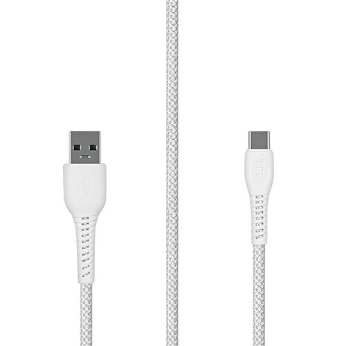 Кабель USB - Type-C, 5A, Huawei Supercharge, 1м, белый