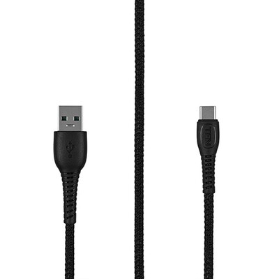 Кабель USB - Type-C, 5A, Huawei Supercharge, 1м, черный