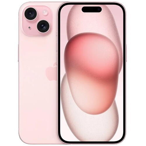 Смартфон Apple iPhone 15 128GB 2 e-Sim (розовый)