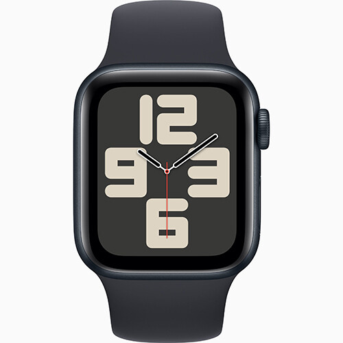 Умные часы Apple Watch SE 2023, 44mm Midnight Aluminum Case with Midnight Sport Band