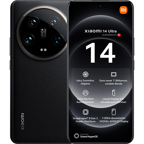Смартфон Xiaomi 14 Ultra 16/512GB RUS (черный)