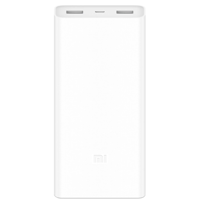 Внешний аккумулятор Xiaomi Mi Power Bank 2C 20000 mAh (белый)