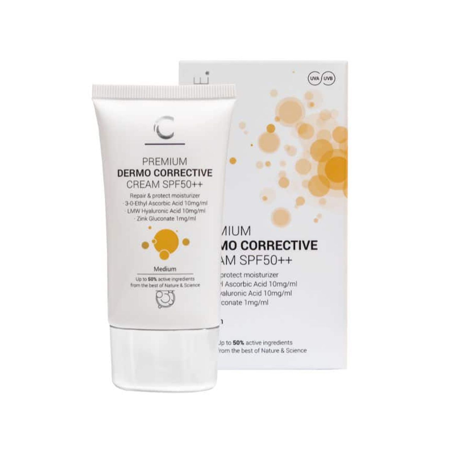 Clinicare Dermo-corrective Tinted SPF 50 – 35ml or 100ml