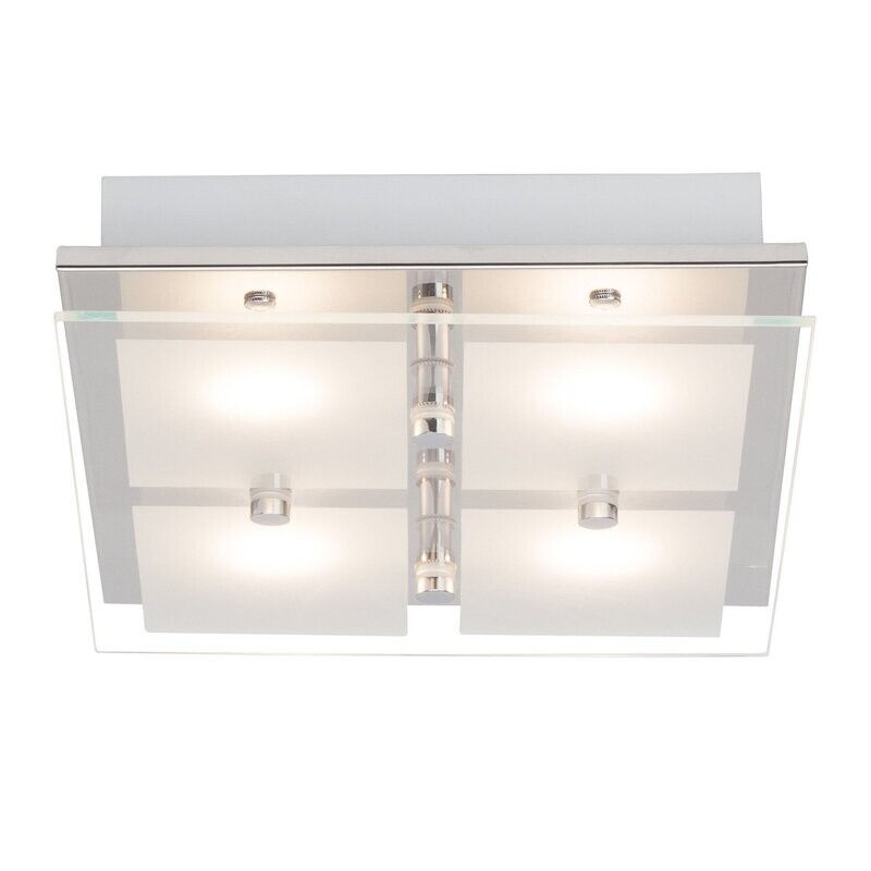 Brilliant Deckenleuchte World 4flg., 1600 lm, quadratisch