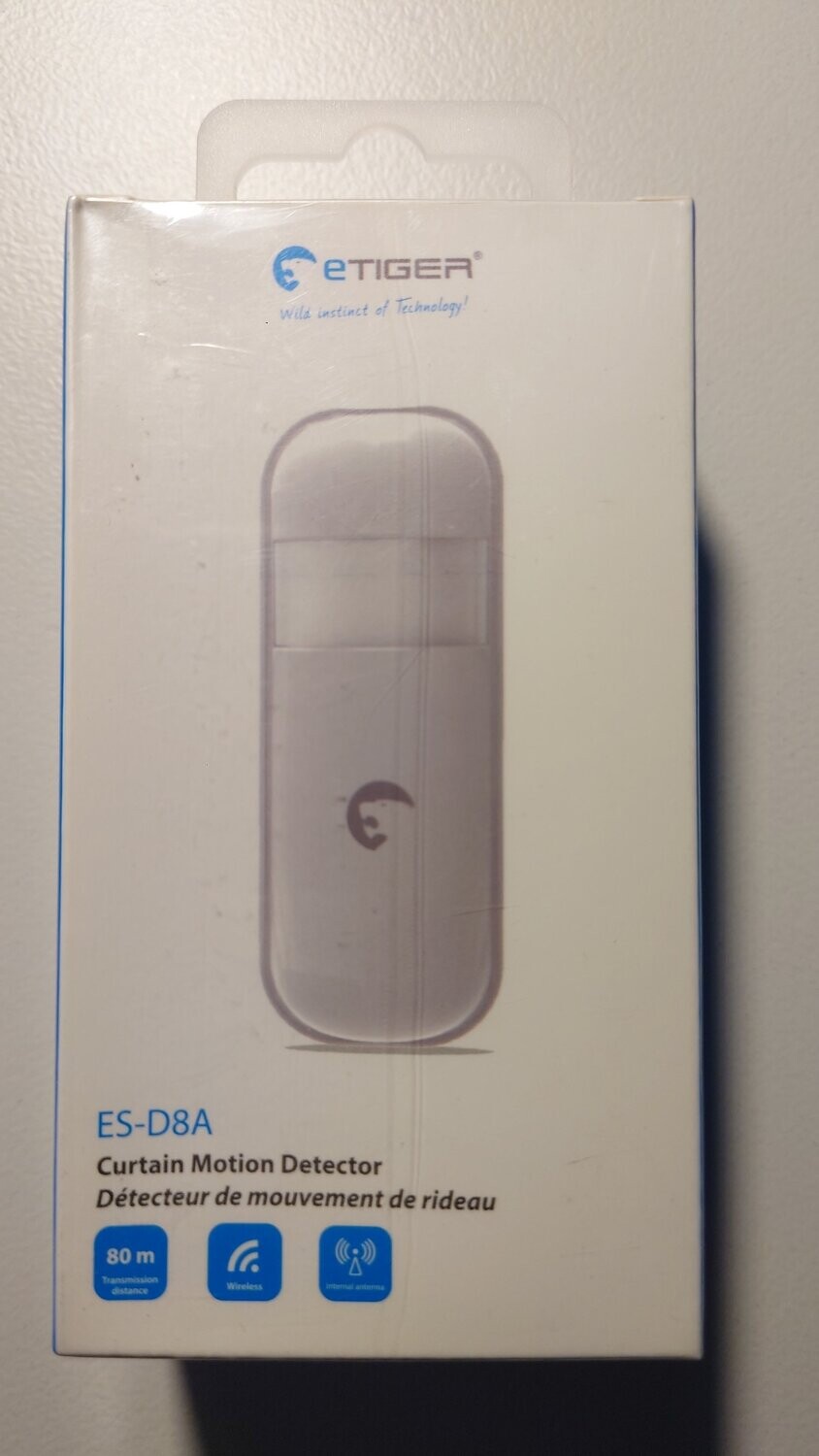 eTiger Vorhangbewegungsmelder