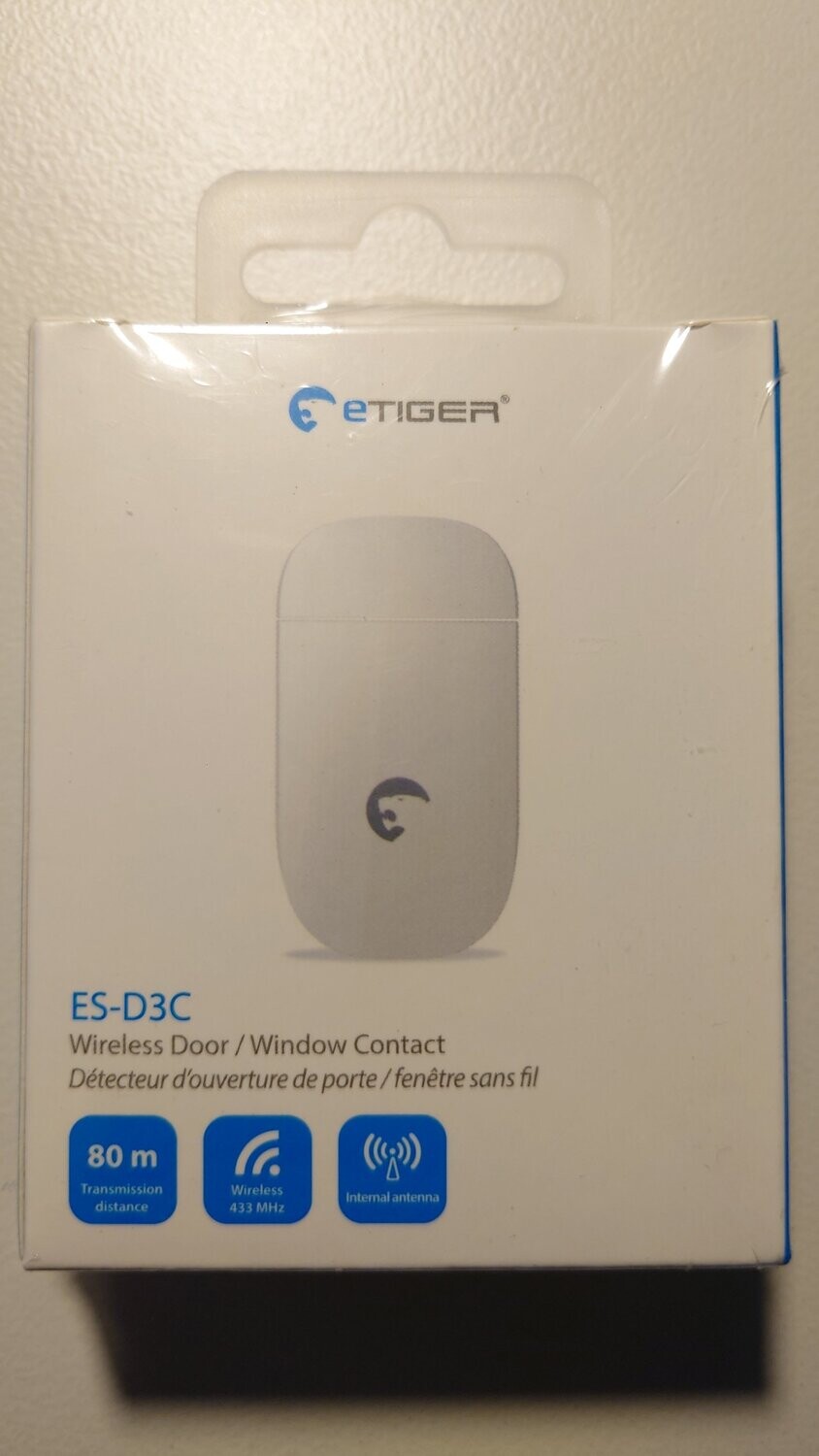 eTiger drahtloser Öffnungsdetektor für Türen/Fenster