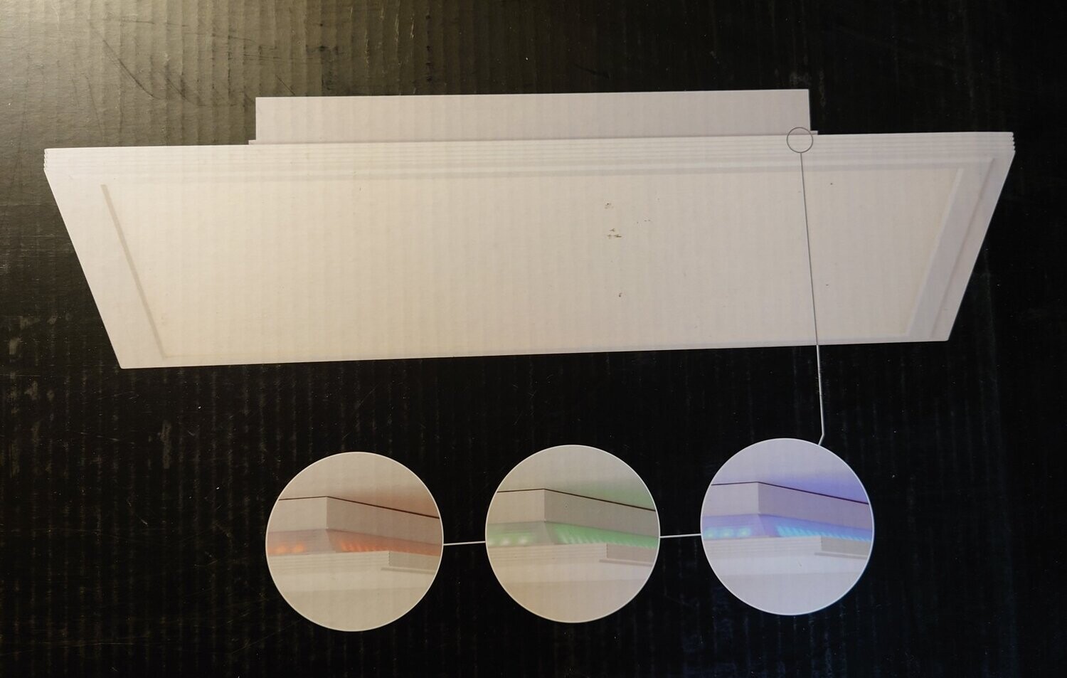 AEG Deckenleuchte Merrie RGB mit Fernbedienung