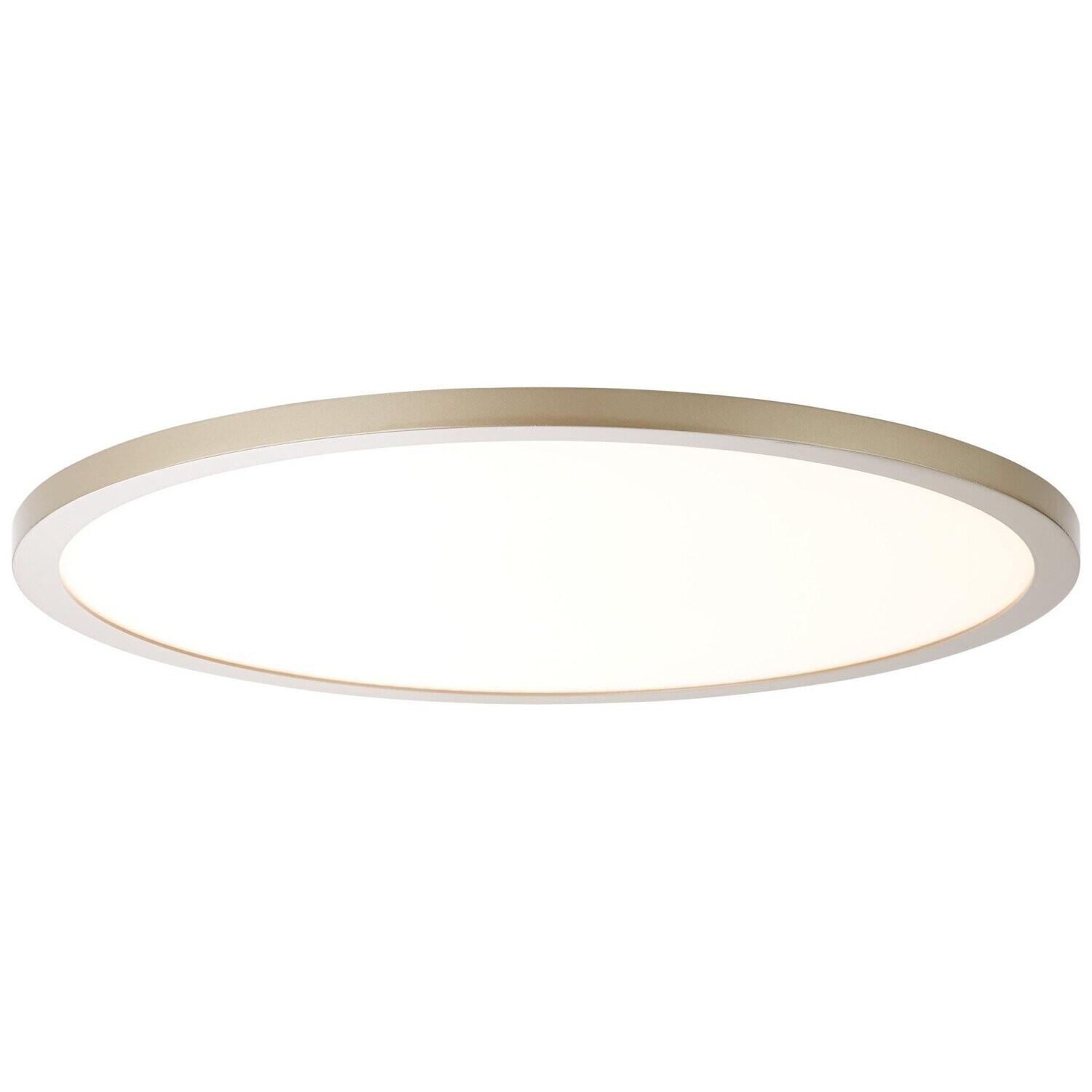 Brilliant Deckenleuchte Smooth   rund, 36W, Metall Kunststoff mit Fernbedienung