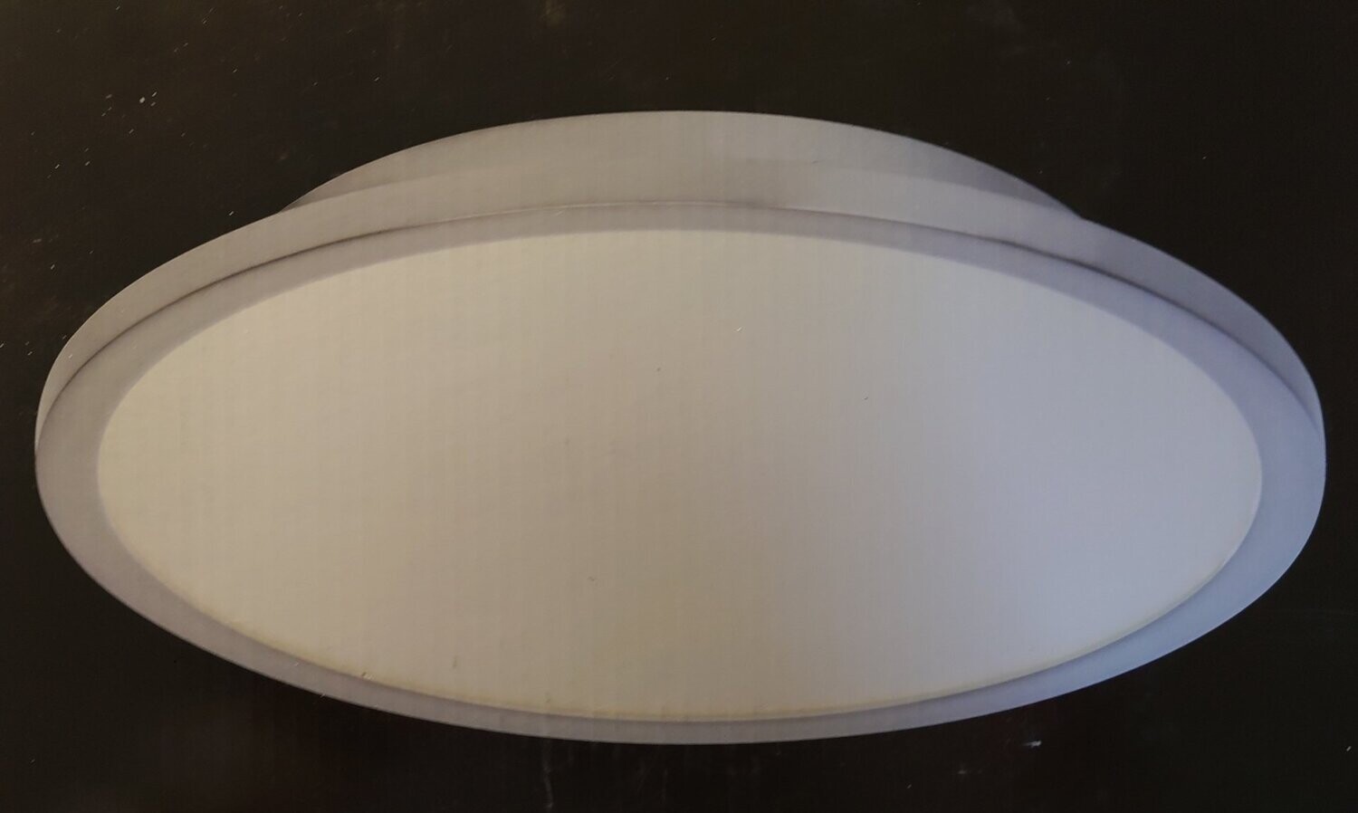 Brilliant Deckenleuchte Ceres rund 250 mm Nickel und Opalkunststoff