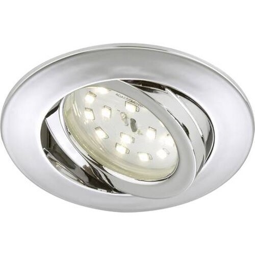 Briloner  LED- Einbauleuchte EEK: LED (A++ - E) 5.5W Warm- Weiß Chrom