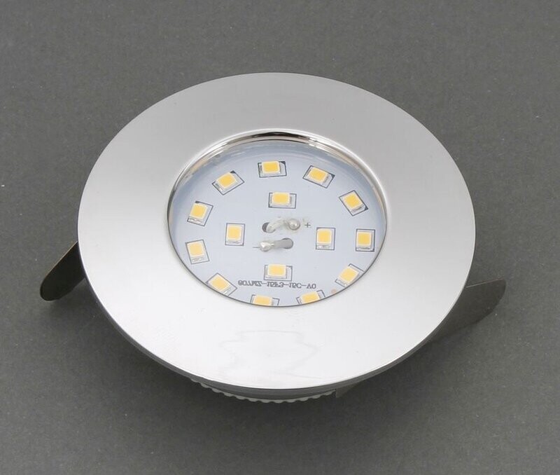 Briloner  LED- Bad- Einbauleuchte 5.5W Warm- Weiß EEK: LED (A++ - E) Chrom