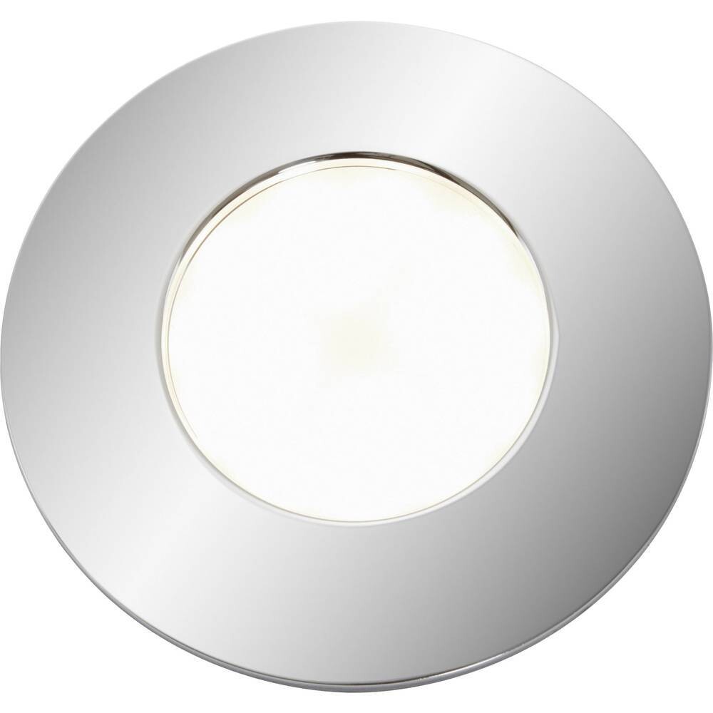 Briloner LED- Bad- Einbauleuchte 5W Warm- Weiß EEK: LED (A++ - E) Chrom