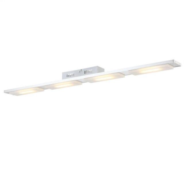 GLOBO Deckenleuchte  LAZIO, LED, Aluminium, L 93 cm