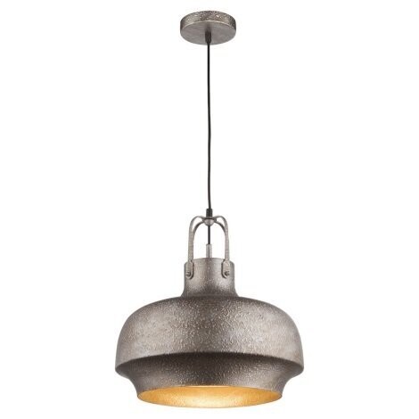 Globo Pendelleuchte Milo I Aluminium Grau Industrial  1-flammig