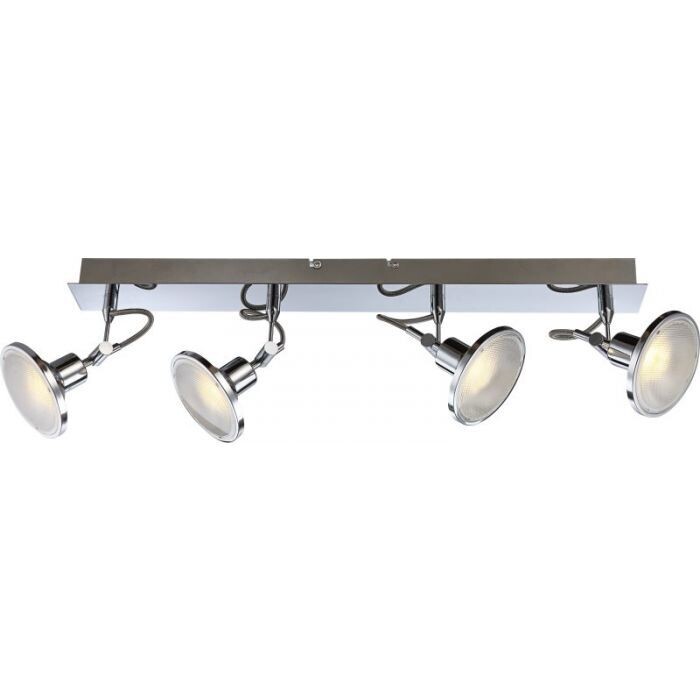 Globo Deckenleuchte Aaron 4flg.  4xLED, Chrom