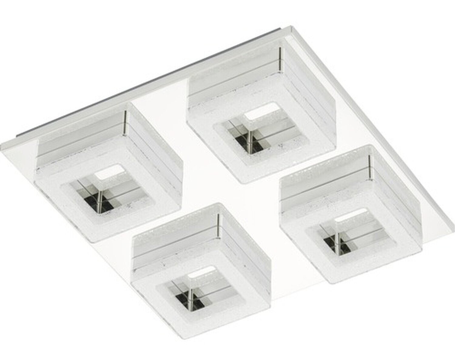 Briloner LED Deckenleuchte 3262-048 Wohnraumlampe Kristalloptik -
