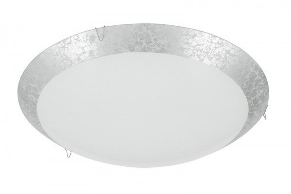 Briloner Deckenleuchte LED  3331- 114 Wohnraumlampe Silber Glas 8,4 Watt