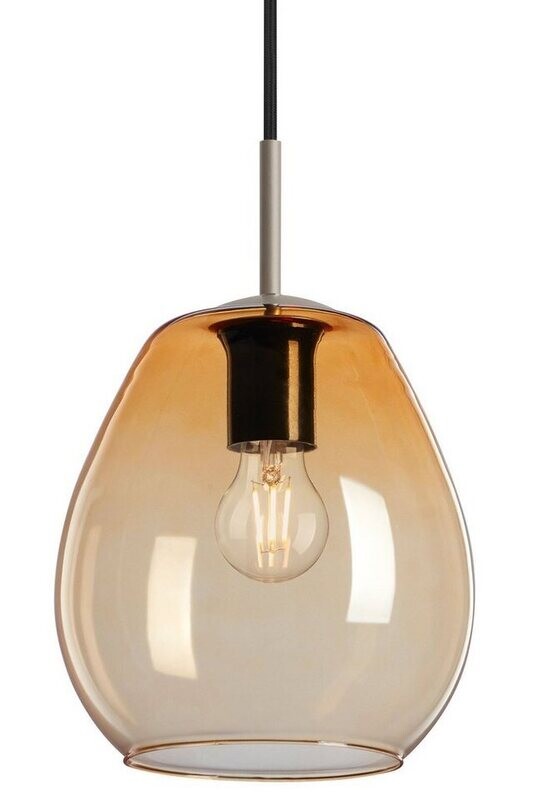 Briloner Pendelleuchte 4013- 017 Hängelampe Esszimmerbeleuchtung Glas
