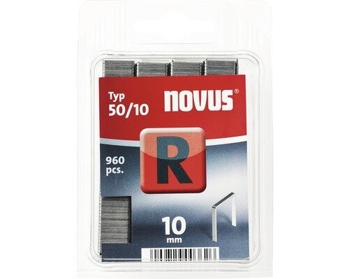 Novus Flachdrahtklammer Typ R 50/10 960 Stück