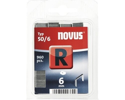 Novus Flachdrahtklammer Typ R 50/6 960 Stück