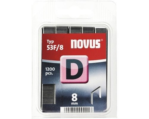 Novus Klammer D 53F/8 8 mm 1200 Stk.