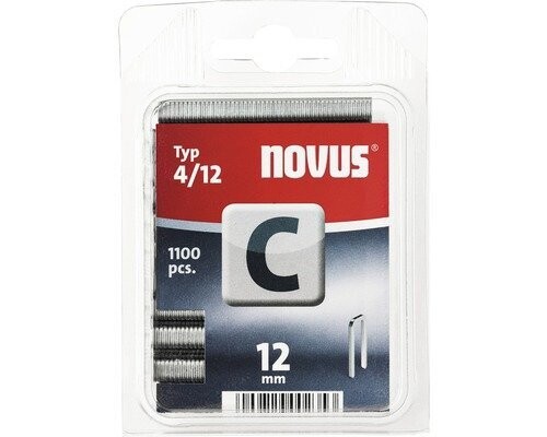 Novus Tackerklammern C 12 mm 4/12 1100 Stk.