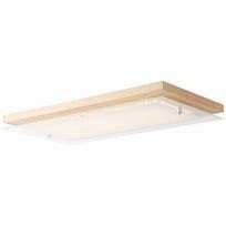Brilliant Deckenleuchte Hardwood rechteckig