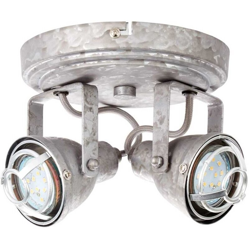Brilliant Deckenleuchte Bente 2 LED Spots, Metall weiß