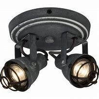 Brilliant Deckenleuchte Bente 2 LED Spots, Metall grau