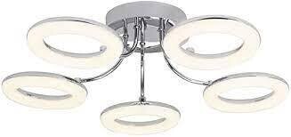 Brilliant Deckenleuchte Donat, LED 5*8,7 Watt rund Ø680 mm