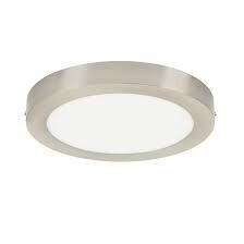 Telefunken Aufbauleuchte 12 Watt 1200 Lumen rund 170 mm matt-nickel