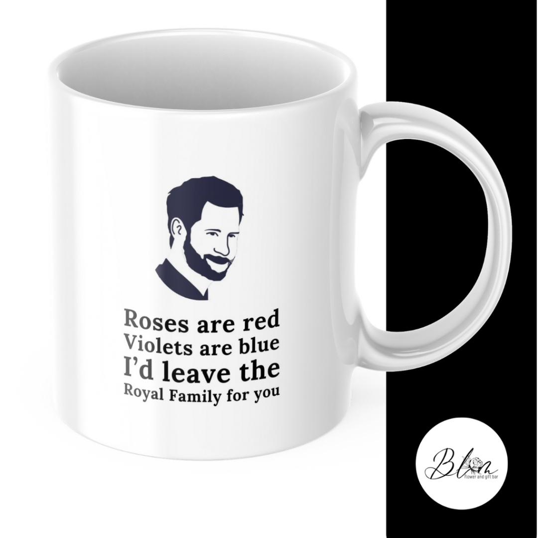 Rose Are Red, Violets Are Blue Mug