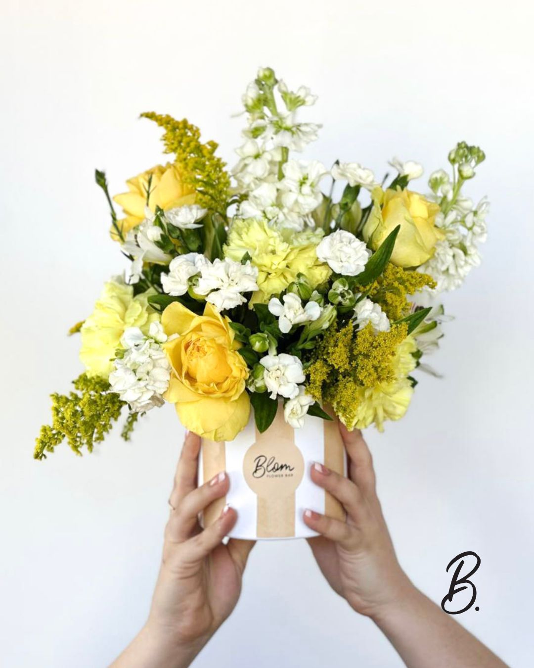 Hatbox Yellow - Small