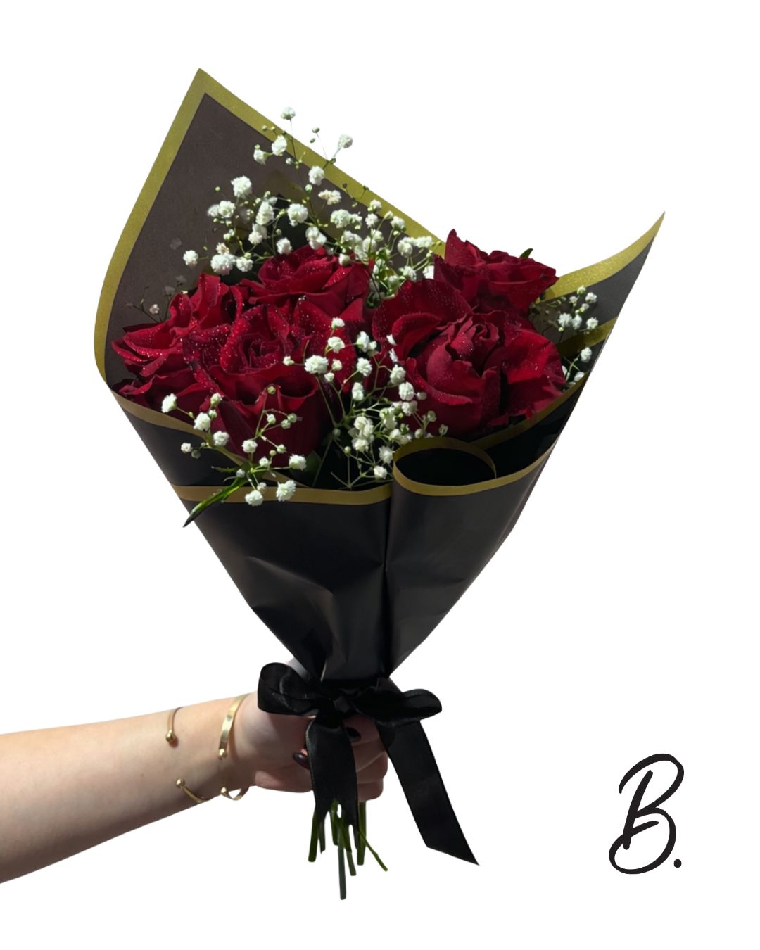 Small Rose &amp; Gyps Bouquet