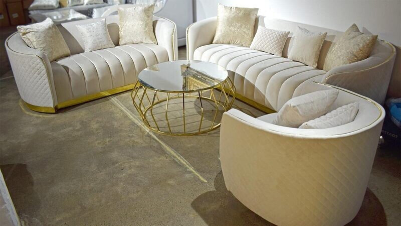 Design Sofagarnitur &quot;Mailand&quot; Farbauswahl Sofa Sessel Wohnzimmer