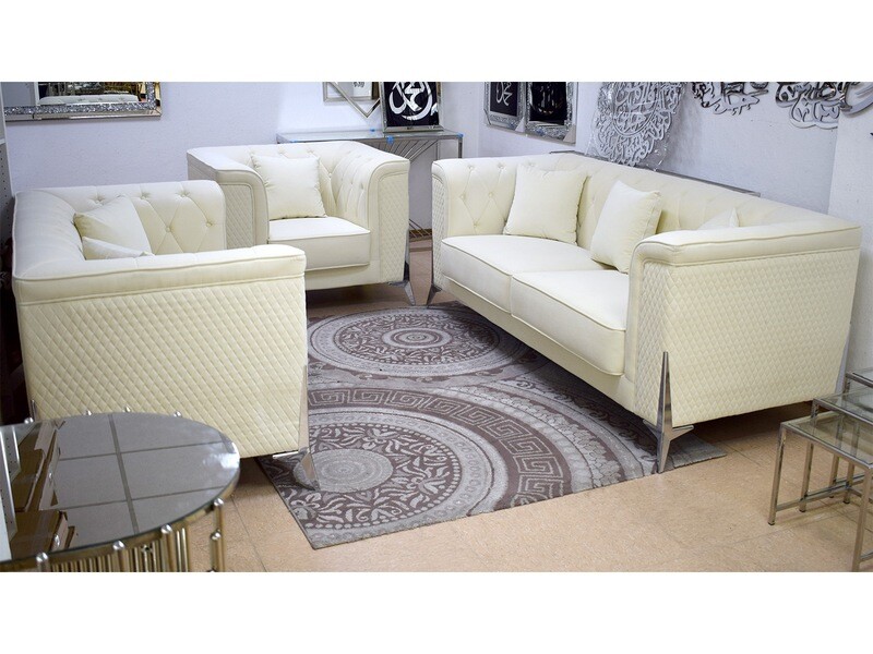 Garnitur 3-2-1 &quot;Liverpool&quot;&quot; Farbauswahl Sofa Couch Garnitur