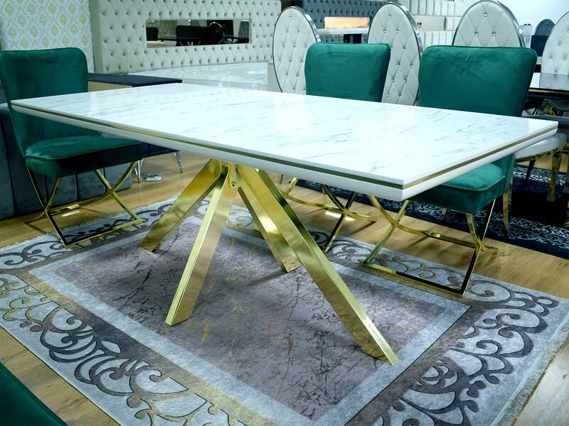 Esstisch 180 &amp; 200 cm &quot;Ava&quot; Farbauswahl Esszimmer Küche
