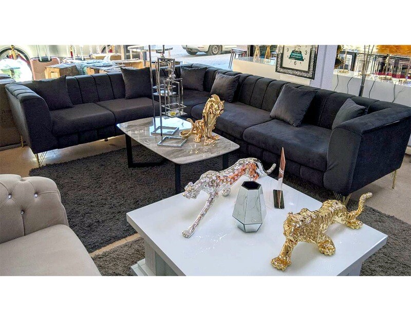 Design Ecksofa &quot;Mazlum&quot; Farbauswahl Couch L-Form