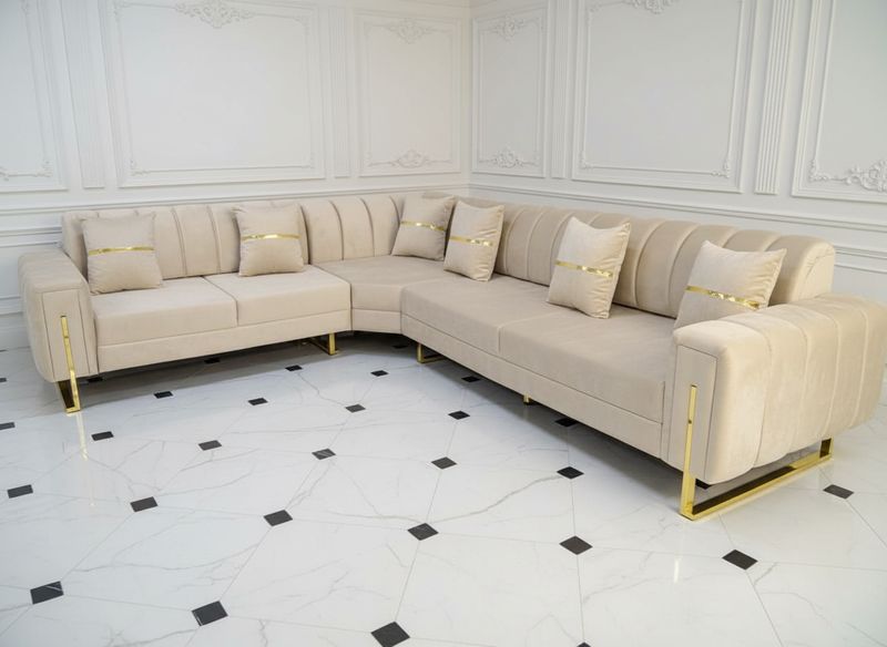 Design Ecksofa Schlafsofa &quot;Athen&quot; Farbauswahl Wohnzimmer Garnitur