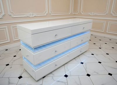 3D LED Kommode 150 cm &quot;Athen&quot;